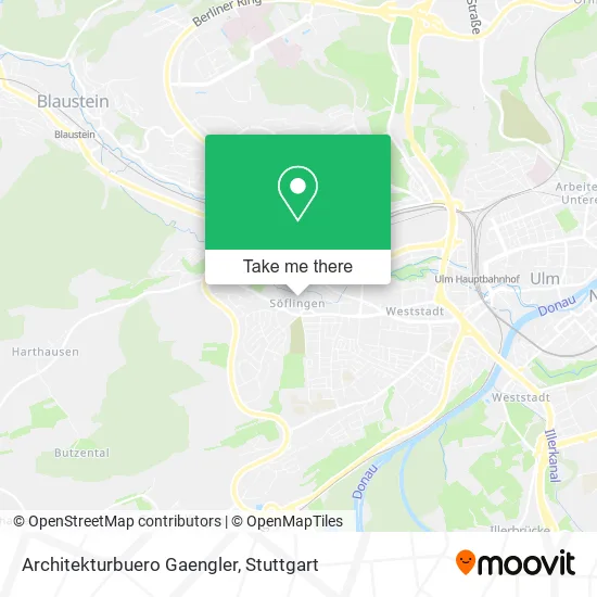 Карта Architekturbuero Gaengler