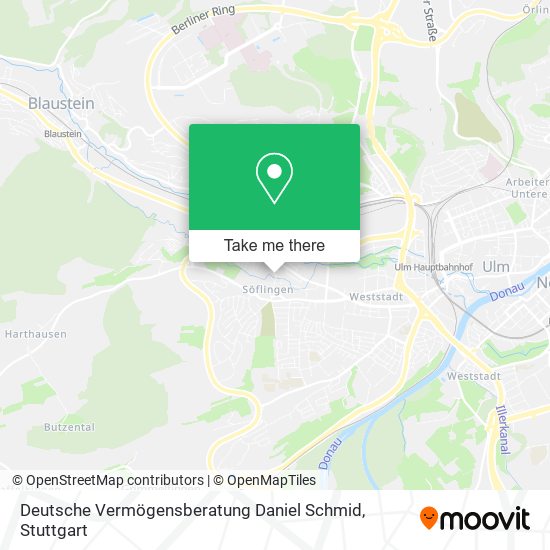 Deutsche Vermögensberatung Daniel Schmid map