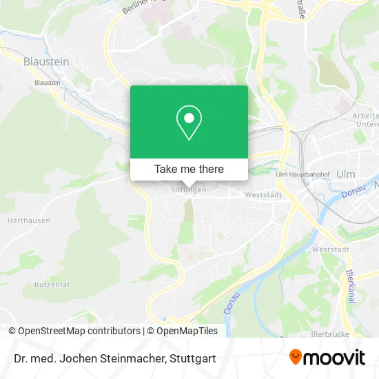 Dr. med. Jochen Steinmacher map