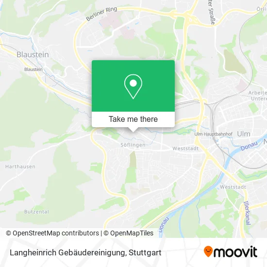Карта Langheinrich Gebäudereinigung