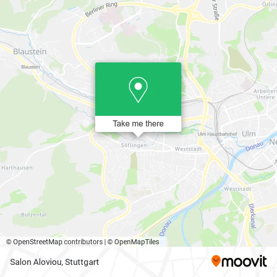 Карта Salon Aloviou