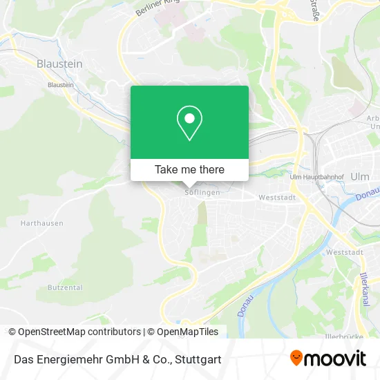 Карта Das Energiemehr GmbH & Co.