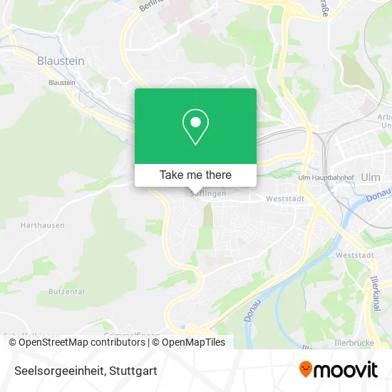 Карта Seelsorgeeinheit