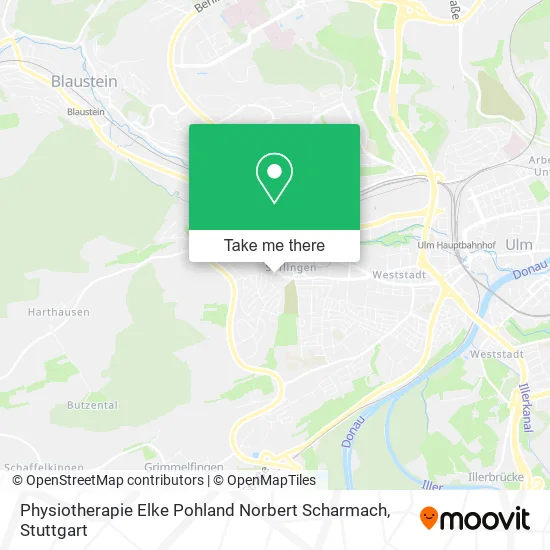 Карта Physiotherapie Elke Pohland Norbert Scharmach