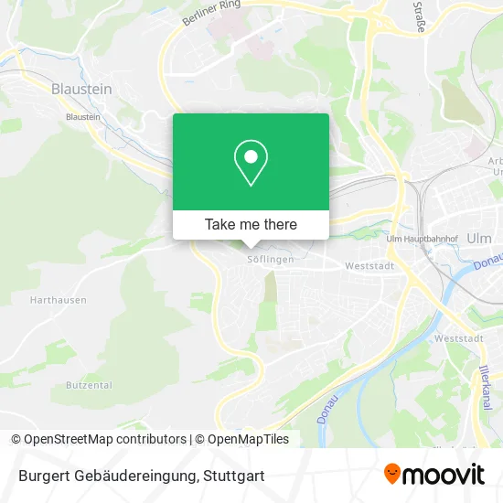 Карта Burgert Gebäudereingung