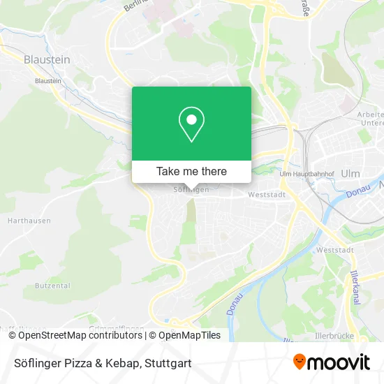 Карта Söflinger Pizza & Kebap