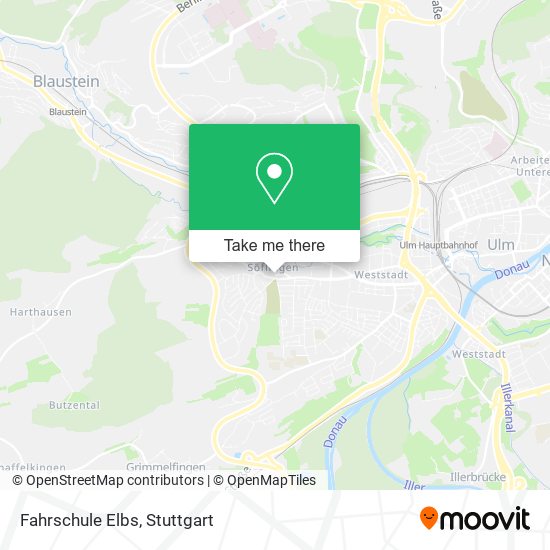 Fahrschule Elbs map