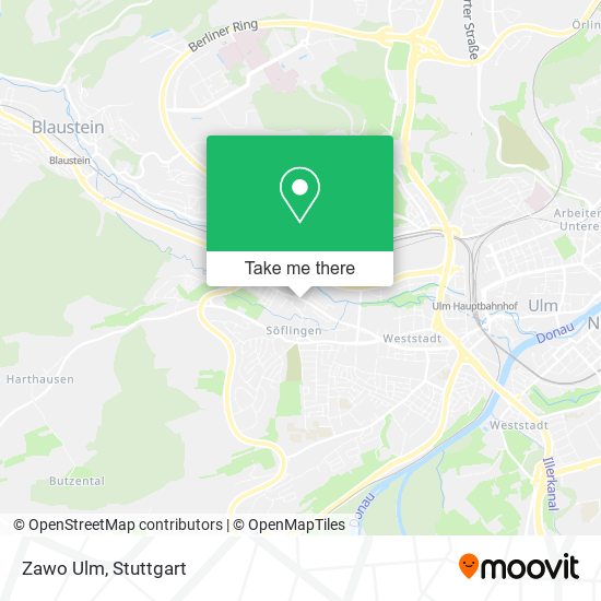 Карта Zawo Ulm