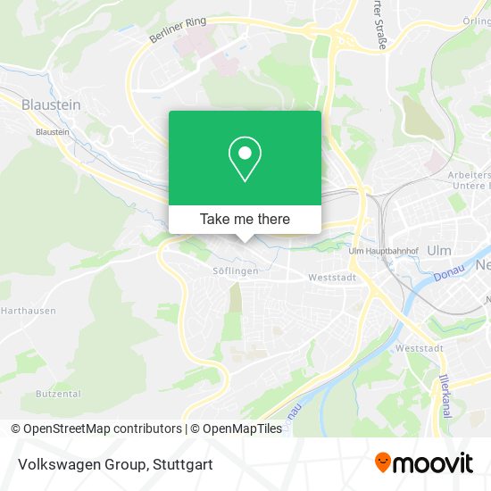 Карта Volkswagen Group