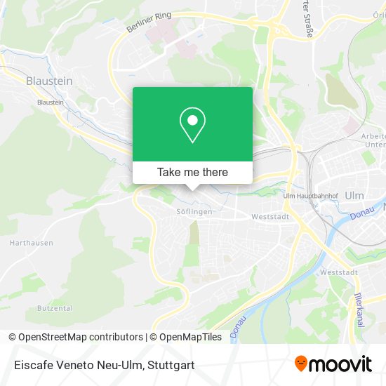 Eiscafe Veneto Neu-Ulm map