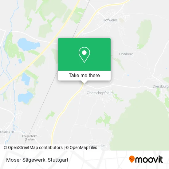 Карта Moser Sägewerk