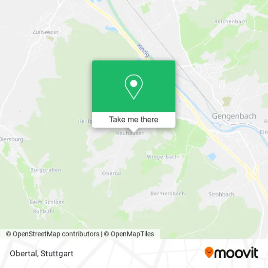 Карта Obertal