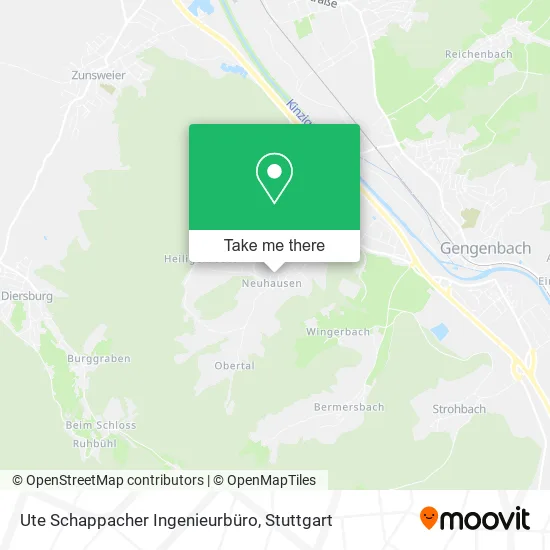 Карта Ute Schappacher Ingenieurbüro