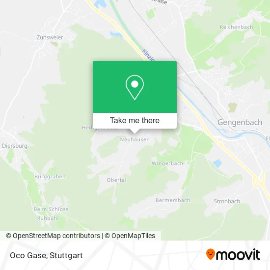 Карта Oco Gase