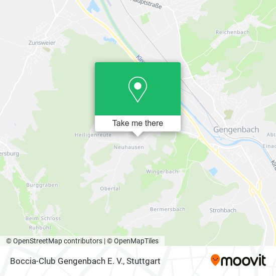 Boccia-Club Gengenbach E. V. map