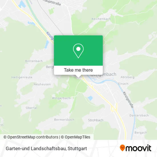 Карта Garten-und Landschaftsbau