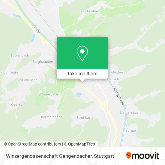 Карта Winzergenossenschaft Gengenbacher
