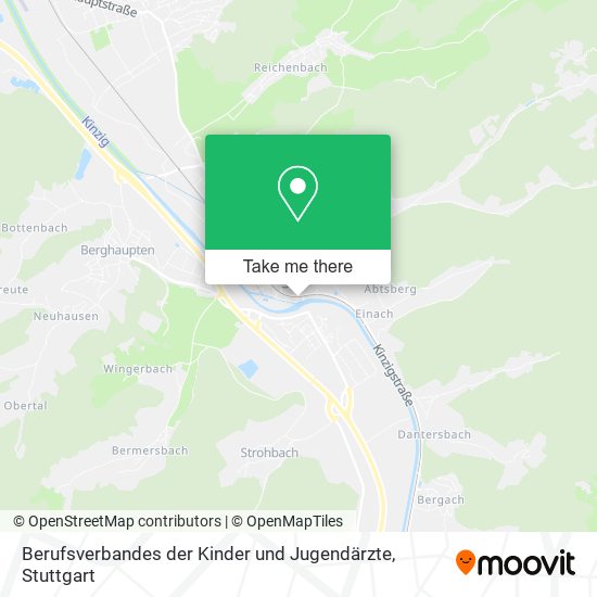 Berufsverbandes der Kinder und Jugendärzte map