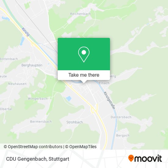 CDU Gengenbach map