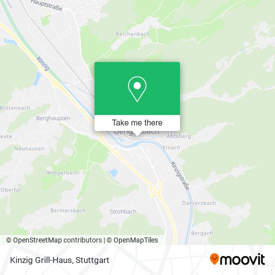 Карта Kinzig Grill-Haus