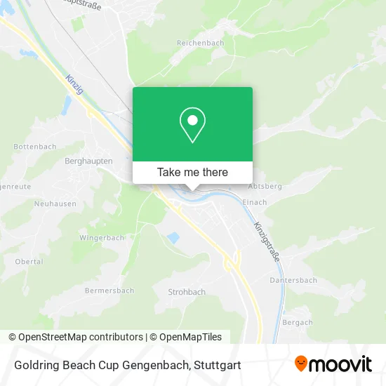 Карта Goldring Beach Cup Gengenbach