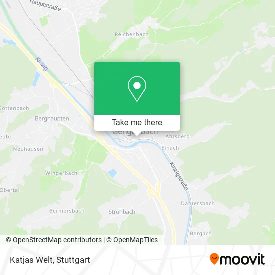 Карта Katjas Welt