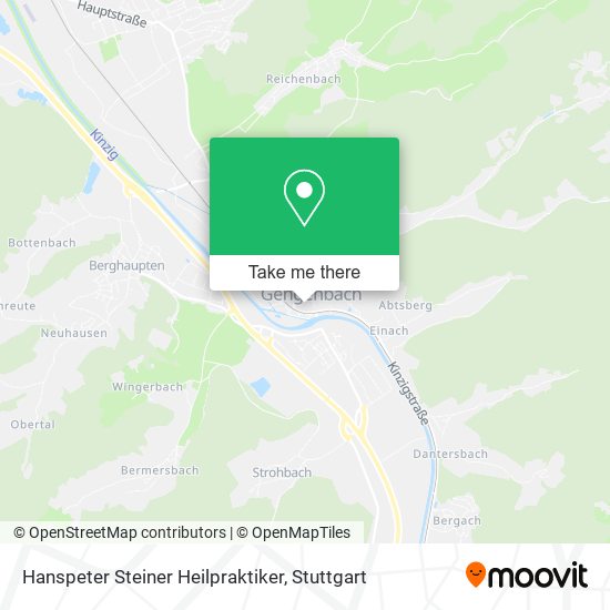 Карта Hanspeter Steiner Heilpraktiker