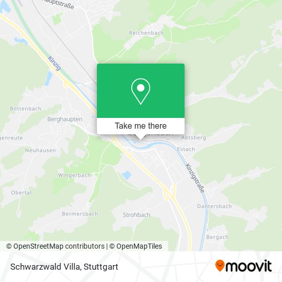 Schwarzwald Villa map