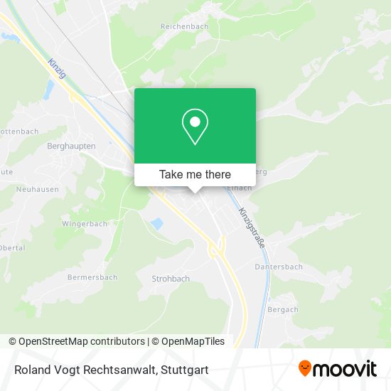 Roland Vogt Rechtsanwalt map