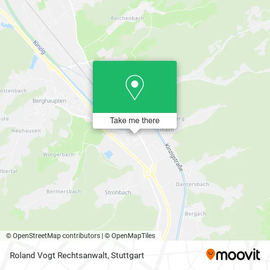 Карта Roland Vogt Rechtsanwalt