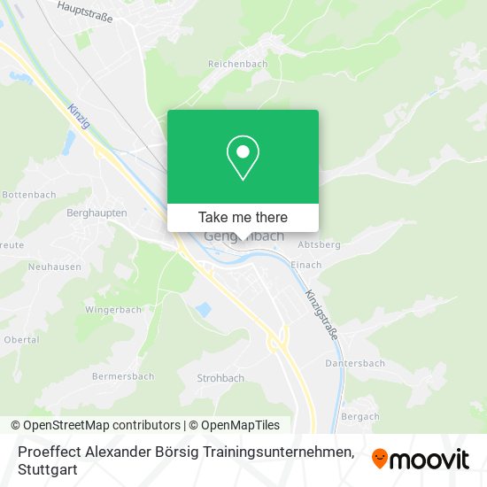 Proeffect Alexander Börsig Trainingsunternehmen map