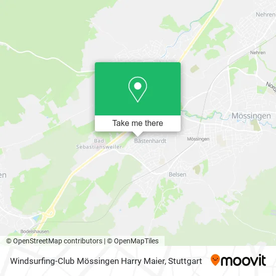 Карта Windsurfing-Club Mössingen Harry Maier