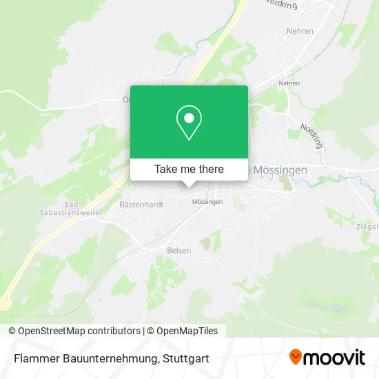 Карта Flammer Bauunternehmung