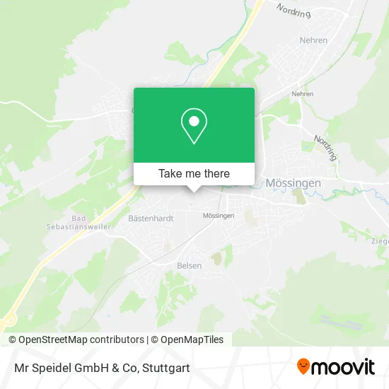 Карта Mr Speidel GmbH & Co