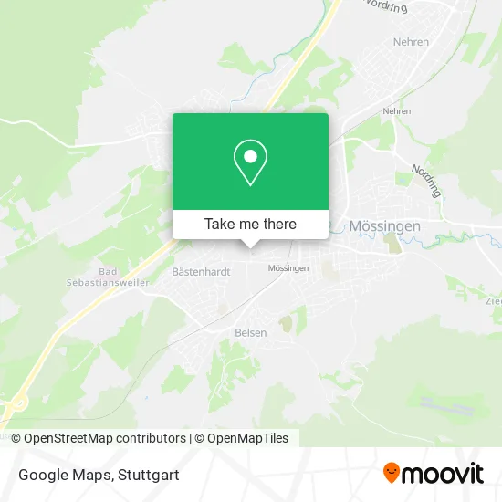 Google Maps map