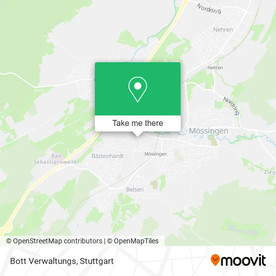 Карта Bott Verwaltungs