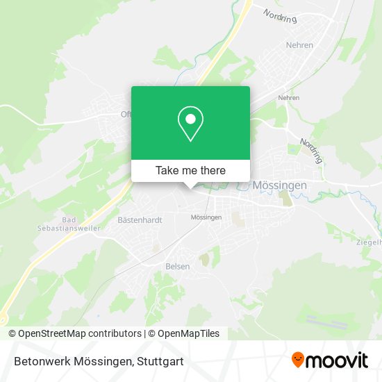 Betonwerk Mössingen map