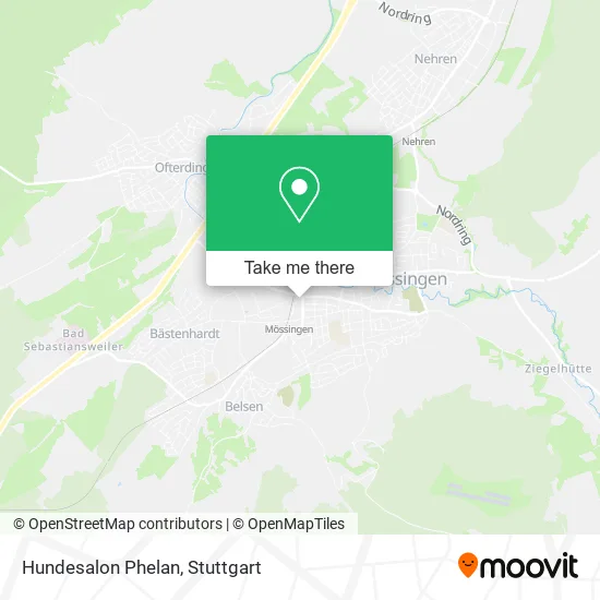 Карта Hundesalon Phelan