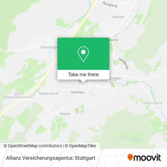 Карта Allianz Versicherungsagentur