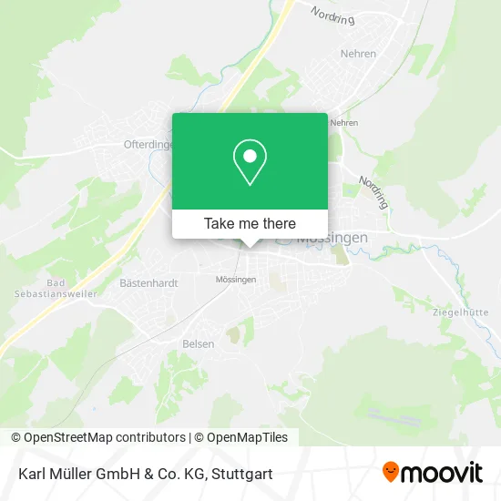 Карта Karl Müller GmbH & Co. KG