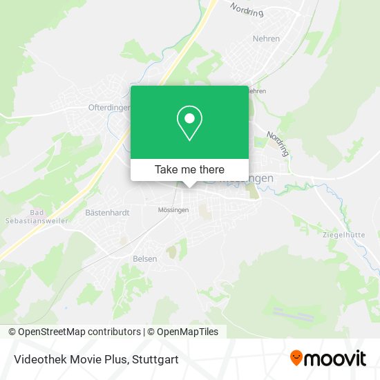 Videothek Movie Plus map