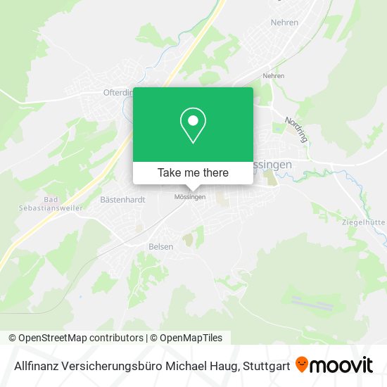 Allfinanz Versicherungsbüro Michael Haug map