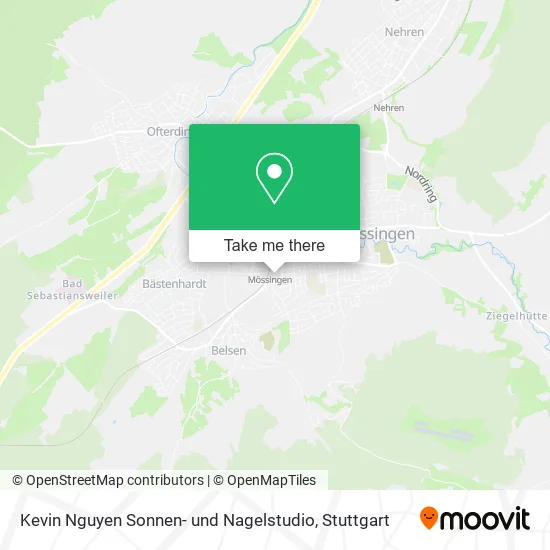 Карта Kevin Nguyen Sonnen- und Nagelstudio