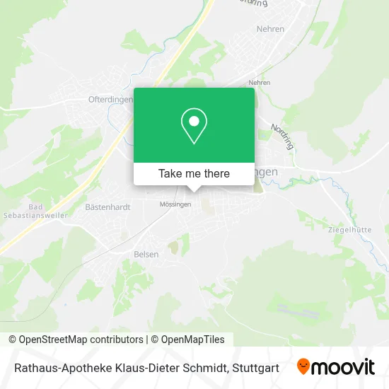 Rathaus-Apotheke Klaus-Dieter Schmidt map