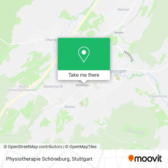 Physiotherapie Schöneburg map