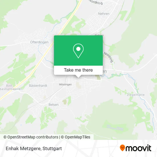 Карта Enhak Metzgere