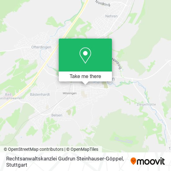 Rechtsanwaltskanzlei Gudrun Steinhauser-Göppel map