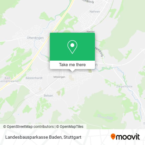 Landesbausparkasse Baden map