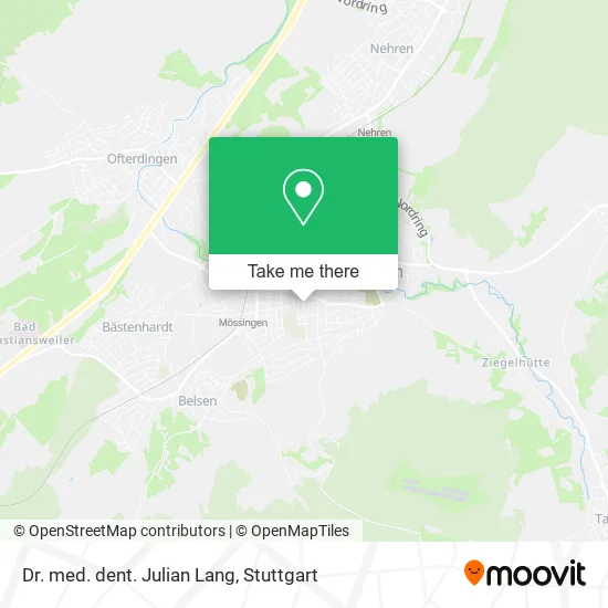 Карта Dr. med. dent. Julian Lang
