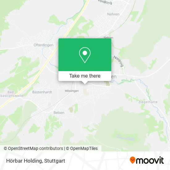 Карта Hörbar Holding